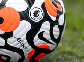 Nike Strike Aerowsculpt Official Premier League match ball. (Photo by Lewis Storey/Getty Images)