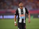 Former Sheffield Wednesday loanee Achraf Lazaar has been released by Newcastle United. (Photo by HECTOR RETAMAL / AFP)