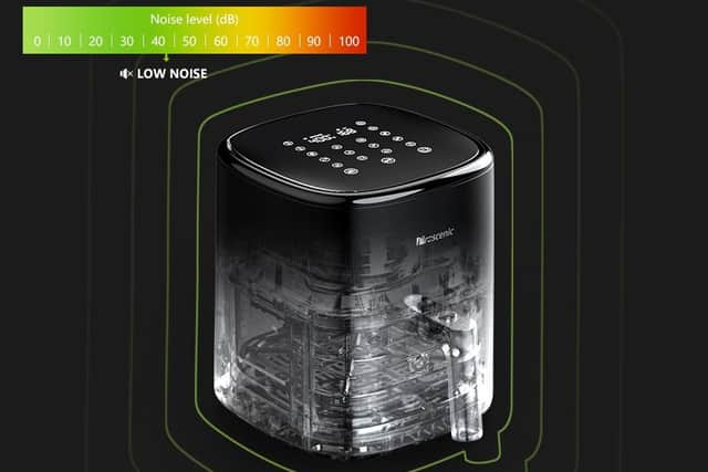 The T22 has a low noise-level