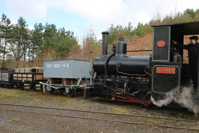 Glyder will be in action on the narrow gauge railway in The Colliery Yard for the Beamish Museum Steam Gala (9th & 10th April)