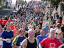 An estimated 60,000 runners were part of the 41st Great North Run on September 11 - can you spot any familiar faces? Picture: PA.