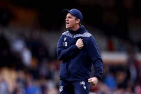 Joey Barton has become the new bookies favourite to take charge at Turf Moor (Photo by Naomi Baker/Getty Images)