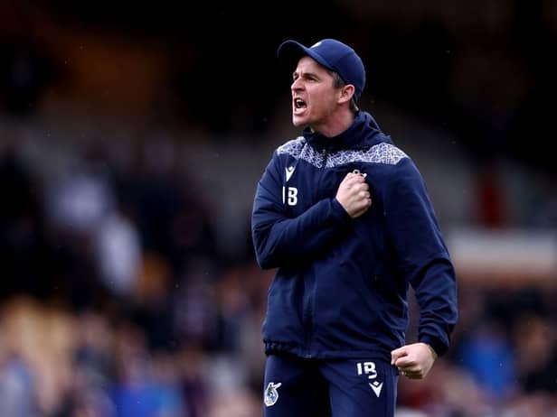Joey Barton has become the new bookies favourite to take charge at Turf Moor (Photo by Naomi Baker/Getty Images)