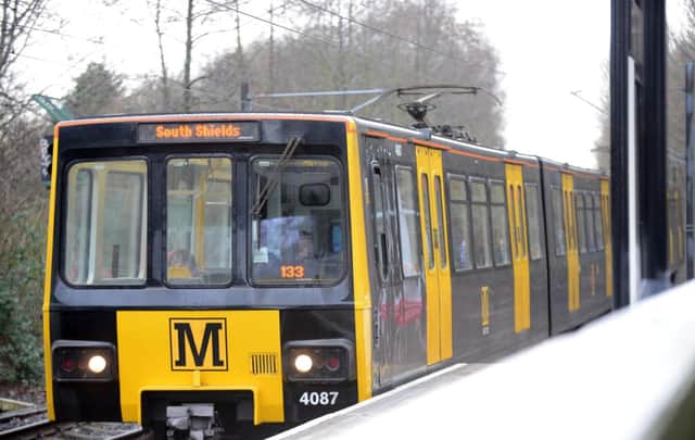The incident happened on a Metro carriage