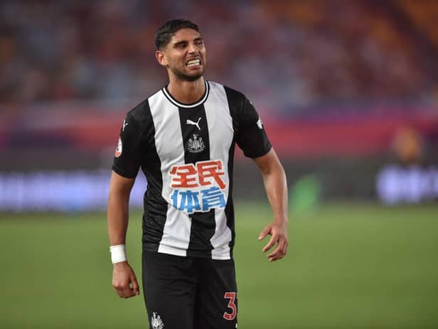 Achraf Lazaar in pre-season.