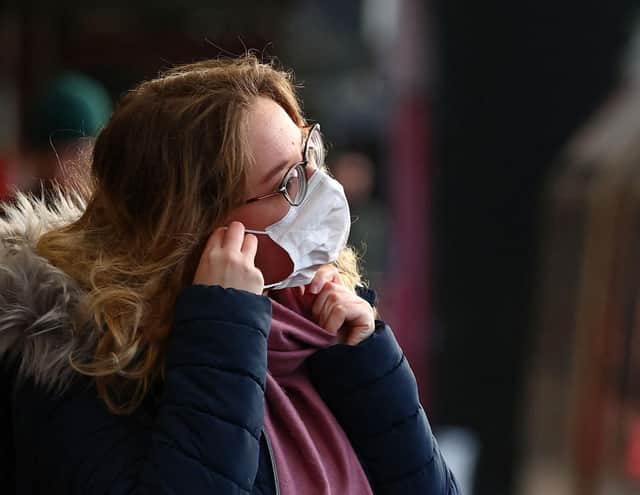 Masks are returning on public transport.