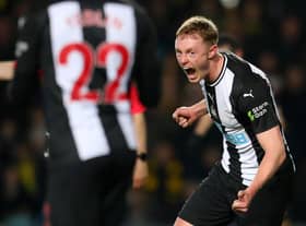Sean Longstaff of Newcastle United.