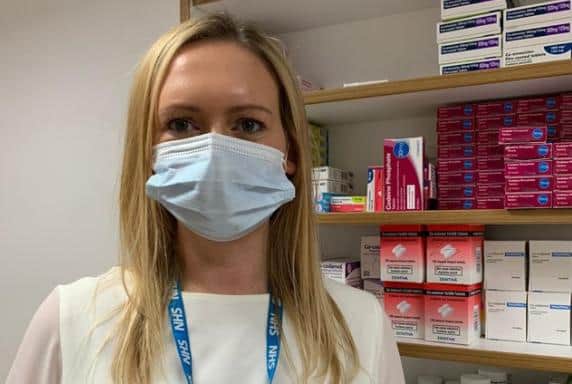 Laura Rowley is one of 22 pharmacists across South Tyneside who have been helping to deliver the vaccines to the housebound.
