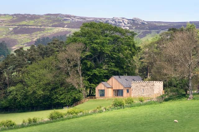 Lemmington Lodge boasts open views towards the Cheviots.