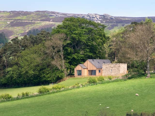 Lemmington Lodge boasts open views towards the Cheviots.