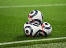 Premier League match ball. (Photo by Oli Scarff - Pool/Getty Images)
