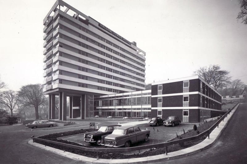 Hallam Tower Hotel, opened in Sheffield in 1965. The pictures which follow are from our archives.
