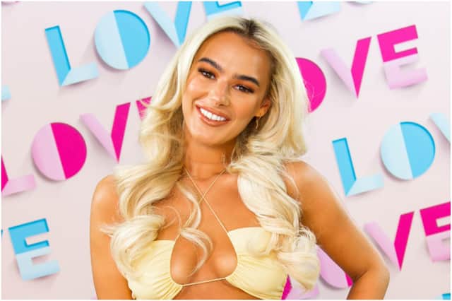 Lillie Haynes from South Shields is one of the new girls on Love Island as part of the show's Casa Amor twist. Image by ITV.