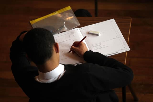 GCSEs and A-levels cancelled as third lockdown begins. Picture by David Davies/PA Wire