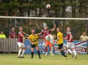 Jon Shaw playing for South Shields