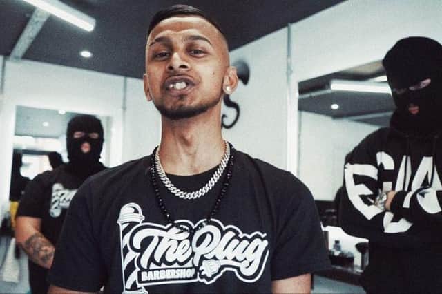 Taher Hussain, known as rapper TRIXX, has released a music video shot in South Shields.