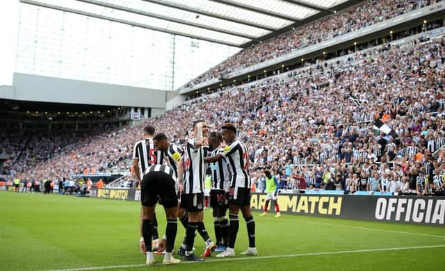 This is what the supercomputer believes is in store for Newcastle United following their opening day win over Nottingham Forest (Photo by Jan Kruger/Getty Images)