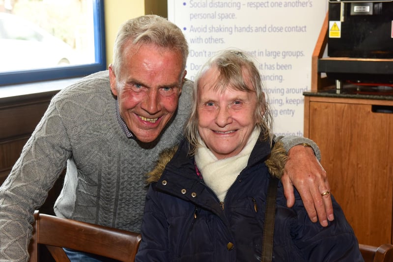 Billy Carruthers and Margureita Pearson.