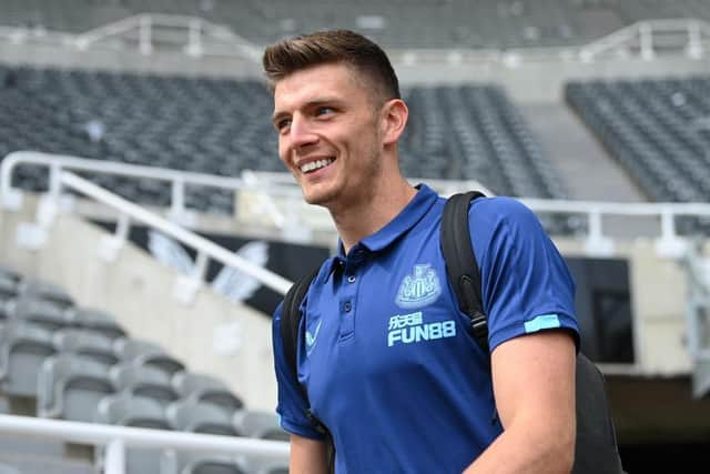 Newcastle United goalkeeper Nick Pope.