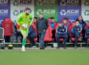 Lee Johnson watches on at Rotherham United