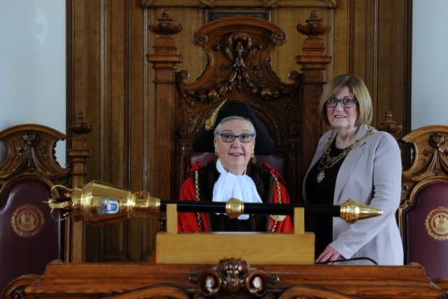 Mayor and Mayoress of South Tyneside, Councillor Pat Hay and Mrs Jean Copp