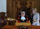 Mayor and Mayoress of South Tyneside, Councillor Pat Hay and Mrs Jean Copp
