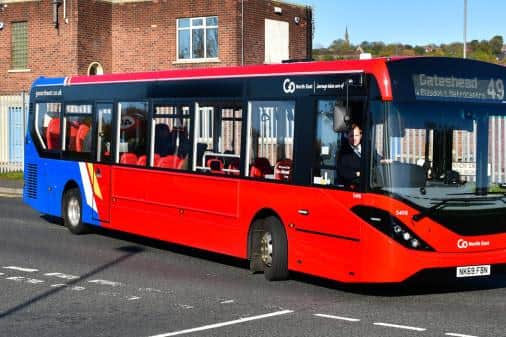 Go North East has announced its timetables will change.