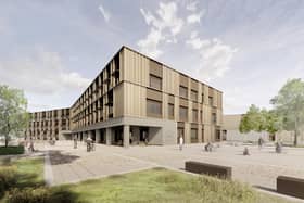 How the new school will look.