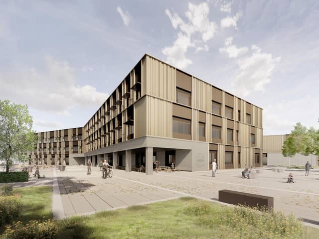 How the new school will look.