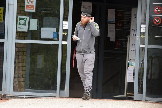 Kyle Stewart admitted to possessing a knife in a public place at South Tyneside Magistrates' Court.