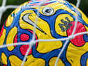 Premier League Nike Flight winter match ball. (Photo by Marc Atkins/Getty Images)