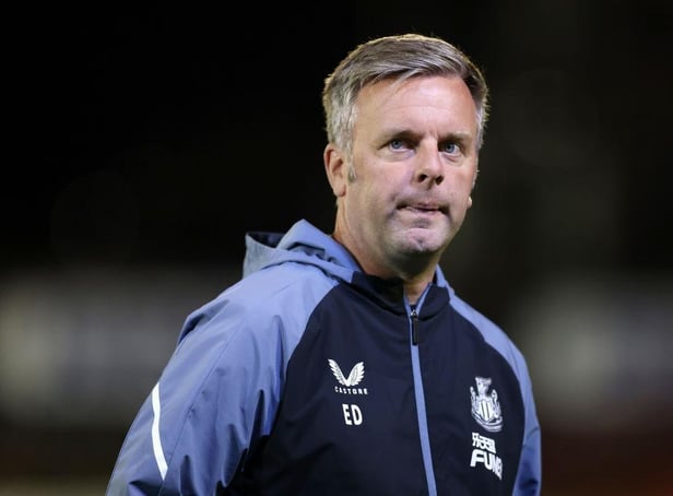 Newcastle United coach Elliot Dickman.