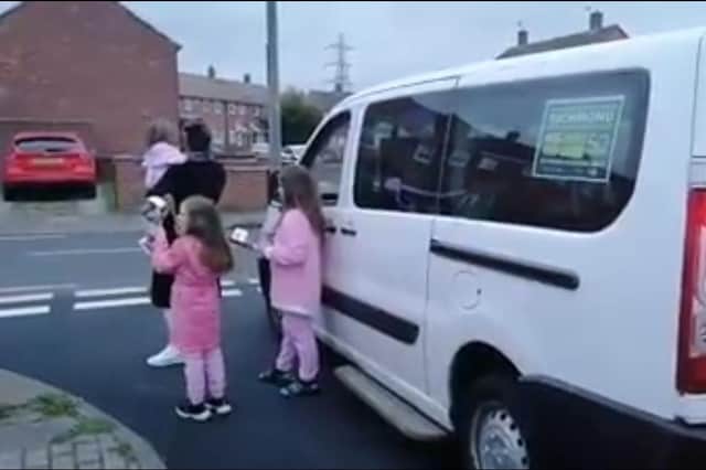 Steph Raine sent this video into our Facebook page during the 8pm clap on Thursday, April 9.