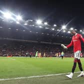 Manchester United's Marcus Rashford after last night's win over Barcelona.