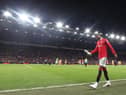 Manchester United's Marcus Rashford after last night's win over Barcelona.