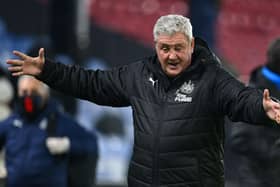 Steve Bruce, Manager of Newcastle United. (Photo by Daniel Leal Olivas - Pool/Getty Images)