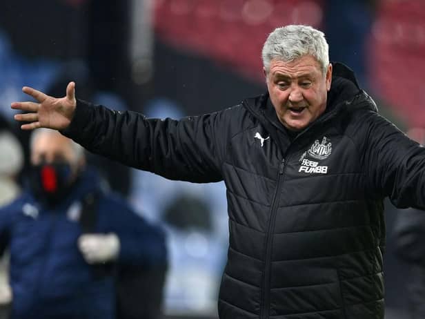 Steve Bruce, Manager of Newcastle United. (Photo by Daniel Leal Olivas - Pool/Getty Images)