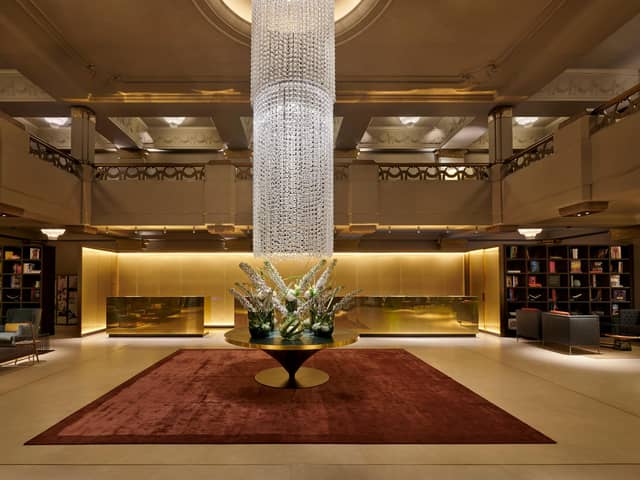 The lobby. Photo by Hotel Cafe Royal.