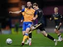 Lucas De Bolle in action for Newcastle United against Mansfield Town in November 2021 (Photo by Laurence Griffiths/Getty Images)