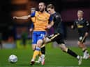 Lucas De Bolle in action for Newcastle United against Mansfield Town in November 2021 (Photo by Laurence Griffiths/Getty Images)