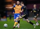 Lucas De Bolle in action for Newcastle United against Mansfield Town in November 2021 (Photo by Laurence Griffiths/Getty Images)