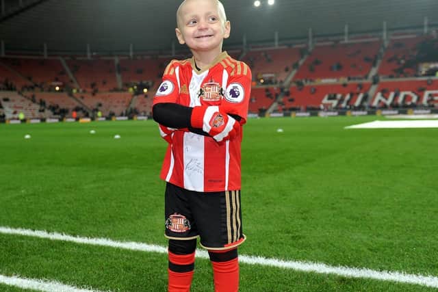 Bradley Lowery was a huge football fan, supporting Sunderland.
