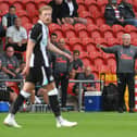 Steve Bruce at the Keepmoat Stadium.