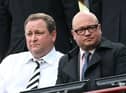 Newcastle United owner Mike Ashley and managing director Lee Charnley.
