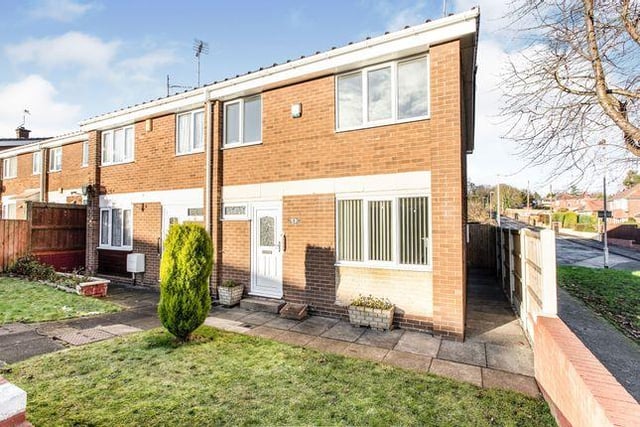 This three-bedroom, semi-detached home has been viewed on Zoopla almost 650 times in the last 30 days. It is on the market for £120,000 with William H Brown.