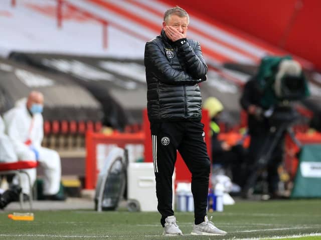 Former Sheffield United manager Chris Wilder.