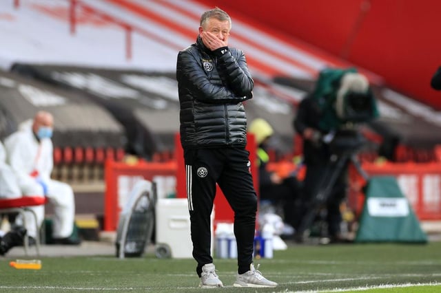 Former Sheffield United manager Chris Wilder.