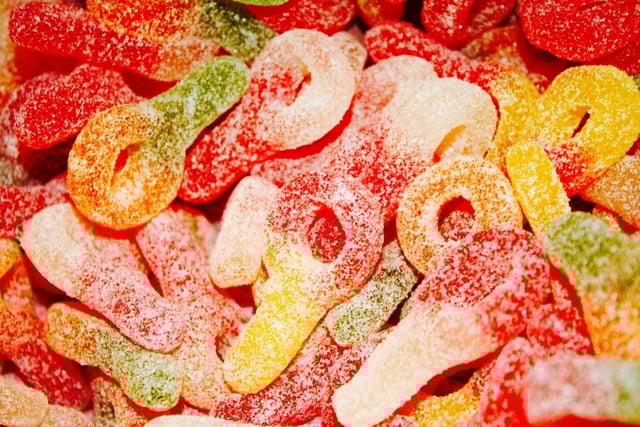 Another sour sweet makes the list, this time in the form of sour dummies