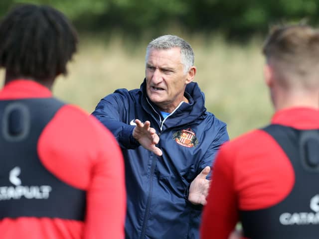 Sunderland boss Tony Mowbray.