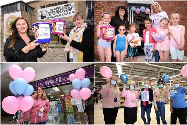 Businesses across South Tyneside showed support for Pink and Blue Day once again.